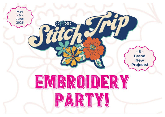 Stitch Trip Embroidery Party with OESD - Quality Sewing & Vacuum