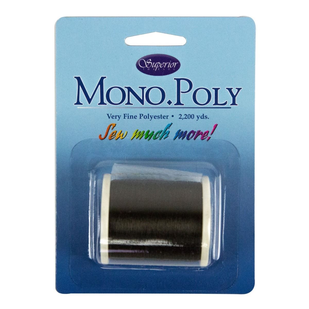Superior Threads Invisible Monopoly Thread - Smoke 2200yd – Quality ...
