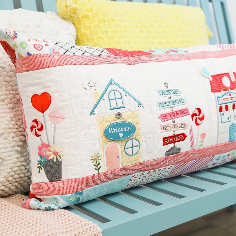 Sweetheart Street Bench Pillow Pattern