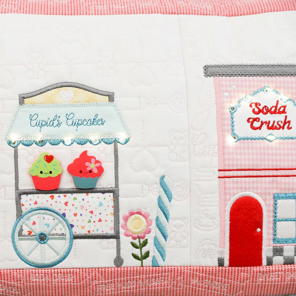 Sweetheart Street Bench Pillow Pattern