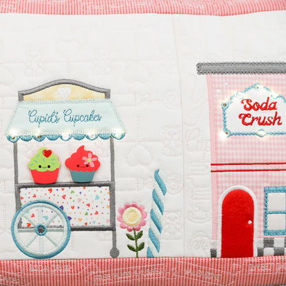 Sweetheart Street Bench Pillow Pattern