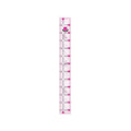 Tula Pink Non-Slip Bee Ruler, 1.5in x 12.5in