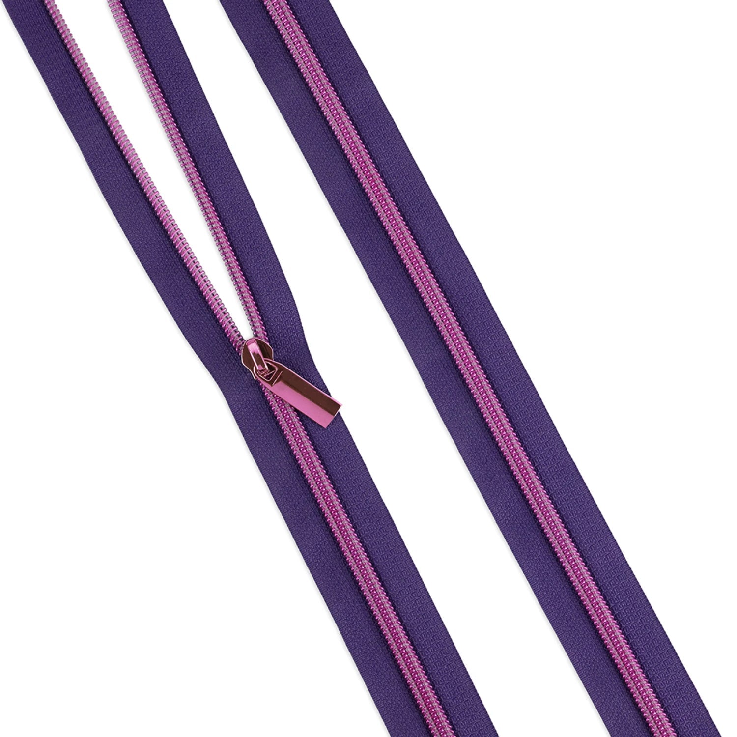 Tula Pink 3-Yard #5 Coil Zippers with 9 Pulls - 3 Color Combos
