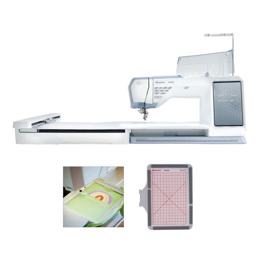 Viking Designer Epic 3 Nordic Frost Sewing and Embroidery Machine