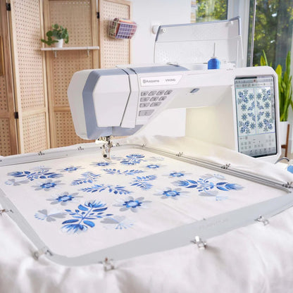 Viking Designer Epic 3 Nordic Frost Sewing and Embroidery Machine
