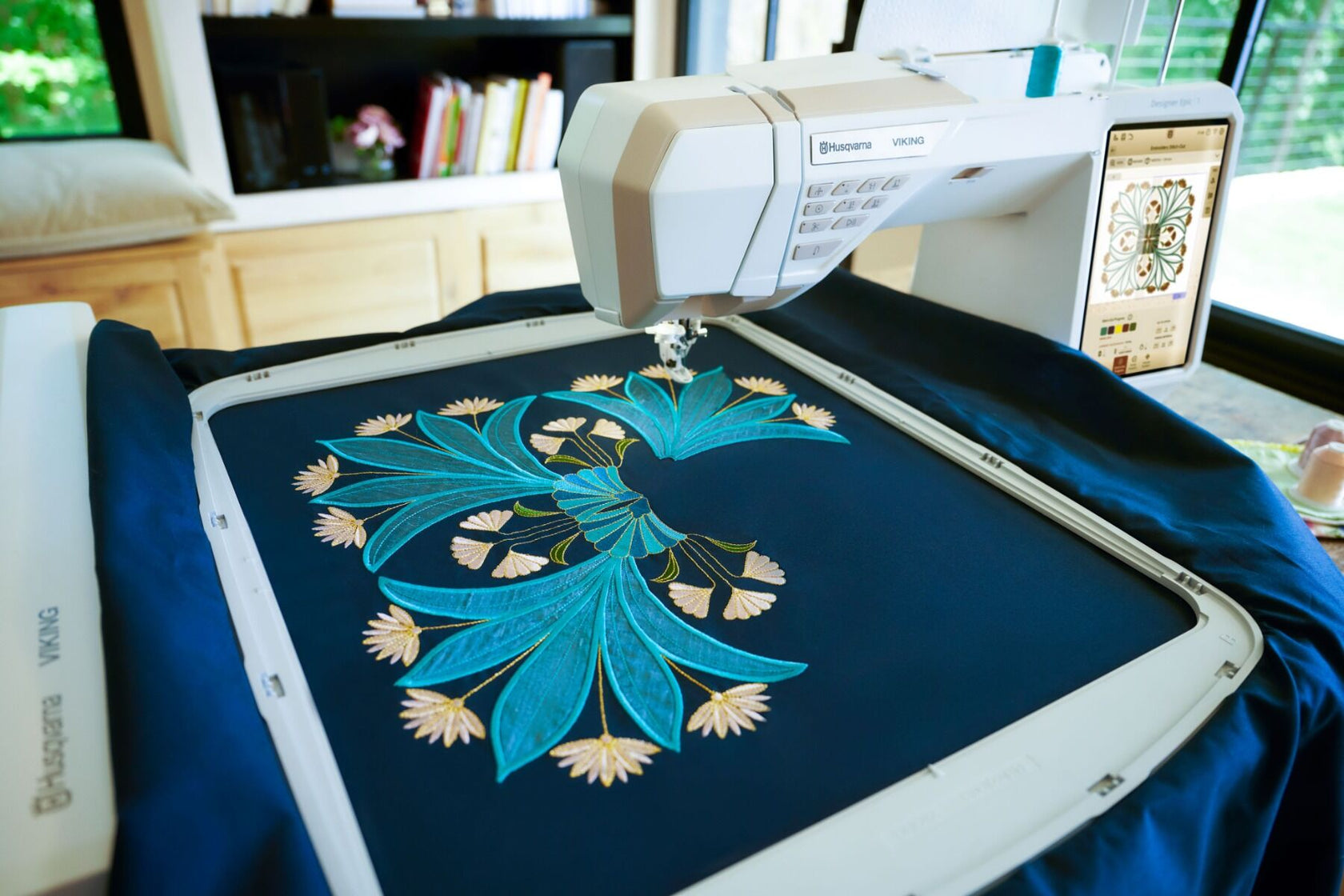 Viking Designer Epic 3 โ Advanced Embroidery Machine