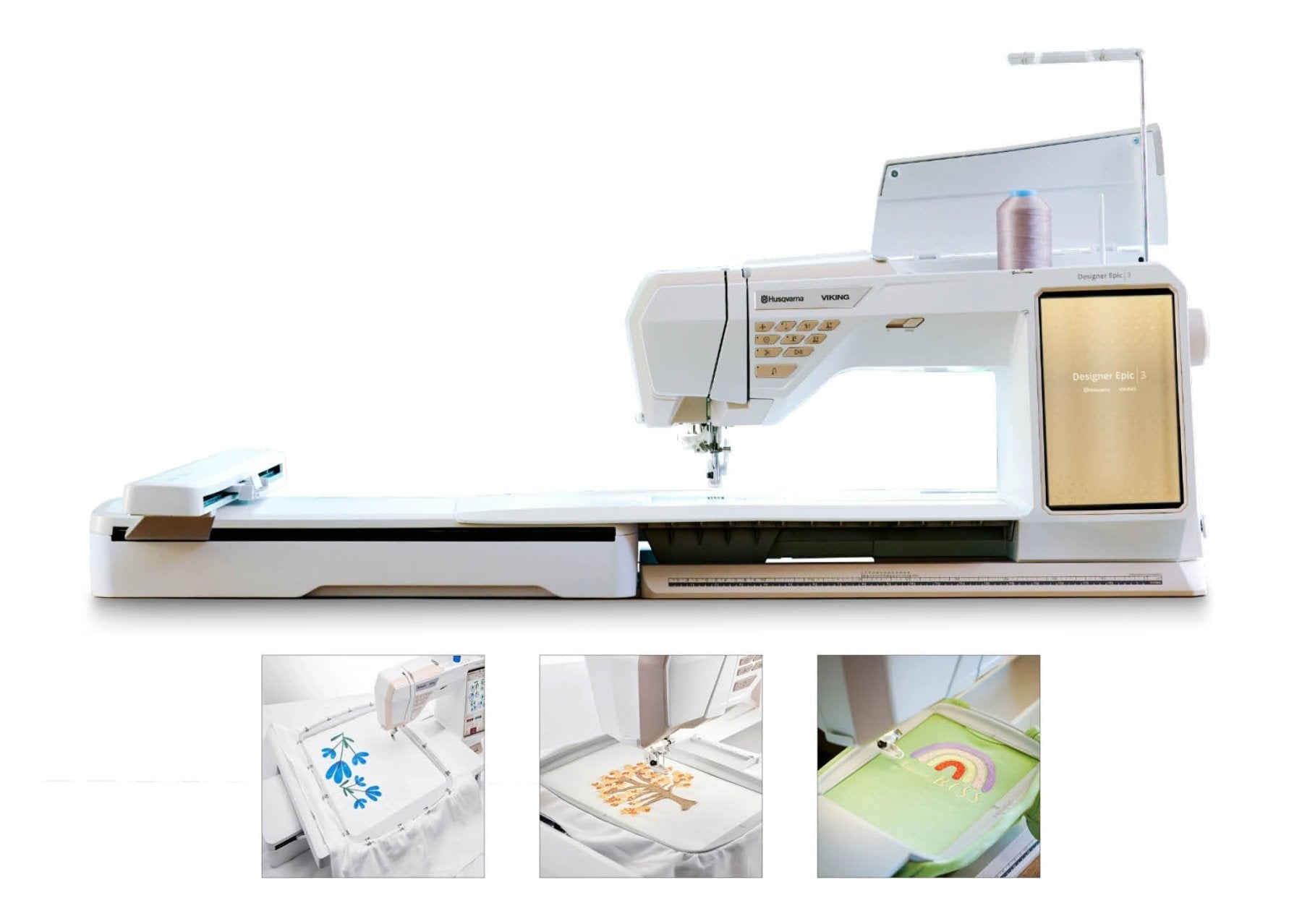 Viking Designer Epic 3 Sewing and Embroidery Machine