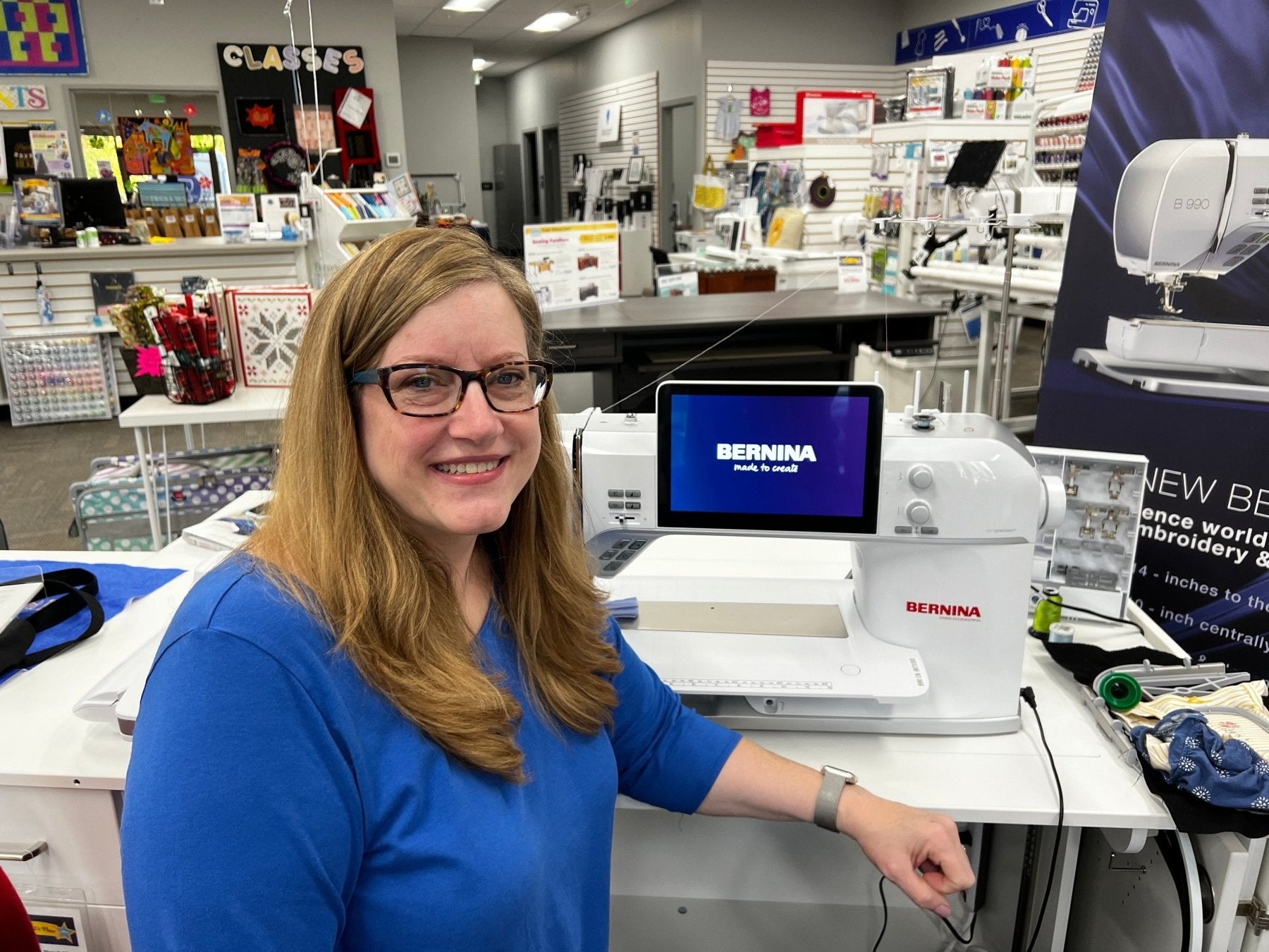 Mastering Your Bernina 990: A Two-Day Virtual Workshop with Reva