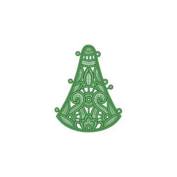 OESD Freestanding Christmas Tree w/Ornaments