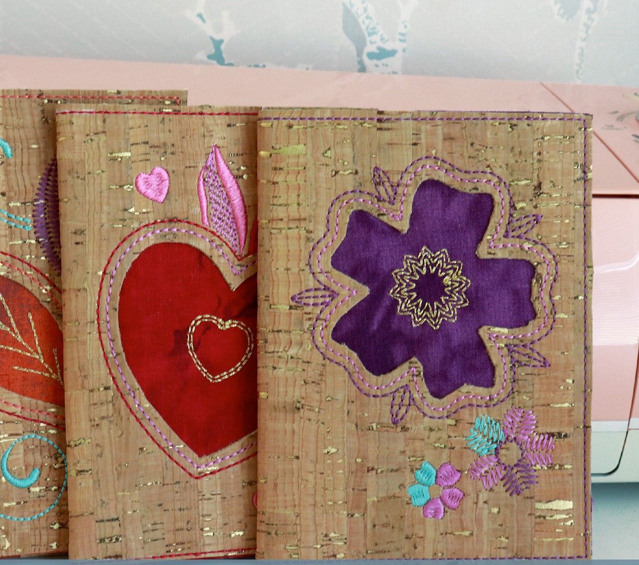 OESD Reverse Applique Notebook Covers