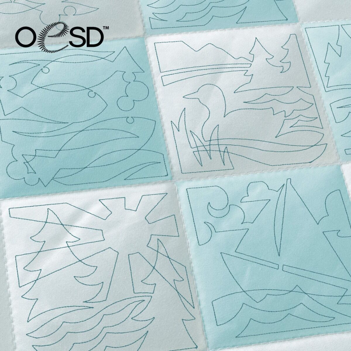 OESD Lake Life Quilting USB Embroidery Collection,OESD Lake Life Quilting USB Embroidery Collection,OESD Lake Life Quilting USB Embroidery Collection