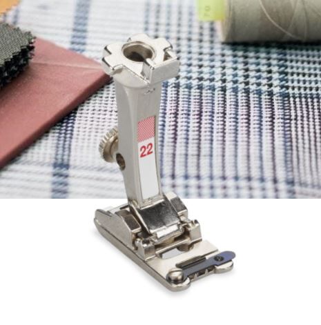 Bernina Cording Foot with 3 Grooves #22