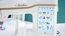 Baby Lock Meridian Dedicated Embroidery Machine - with FREE Online Sewing Classes (BA-LOK60D)