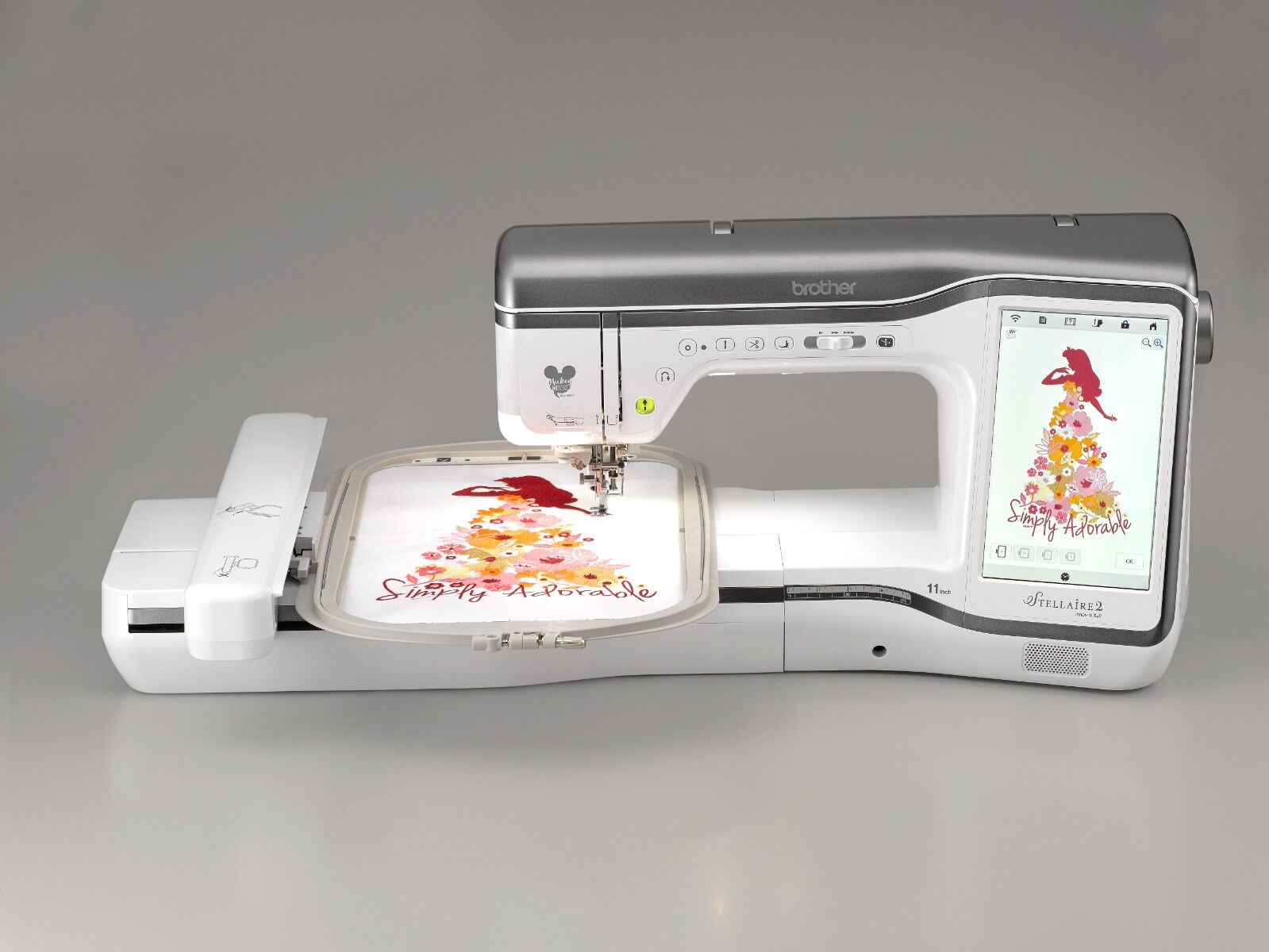 Brother Stellaire Innov-is XJ2 Sewing, Quilting, & Embroidery Machine with FREE Gifts (HLJF1 + SAMF180)