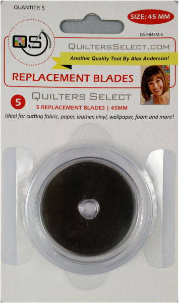 Blade Replacement Pack for Quilters Select 45mm Deluxe Rotary Cutter