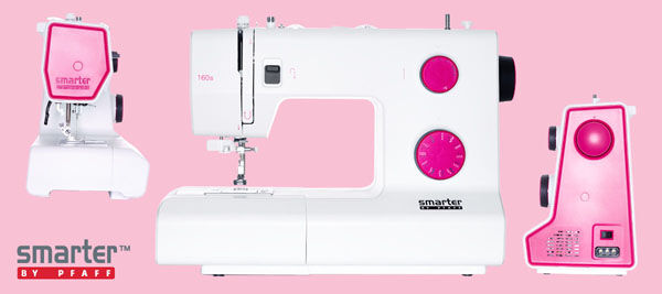 ,,,Smarter by Pfaff 160s Sewing Machine with FREE Dream World Sew Steady Large 18" x 24" Custom Acrylic Extension Table