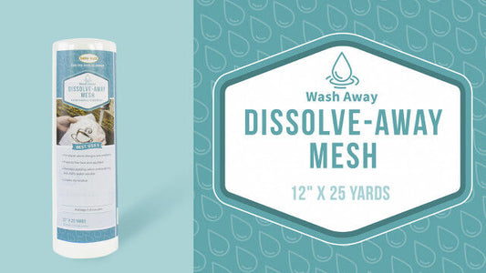 Baby Lock Dissolve-Away Mesh Stabilizer 12" X 25 Yards