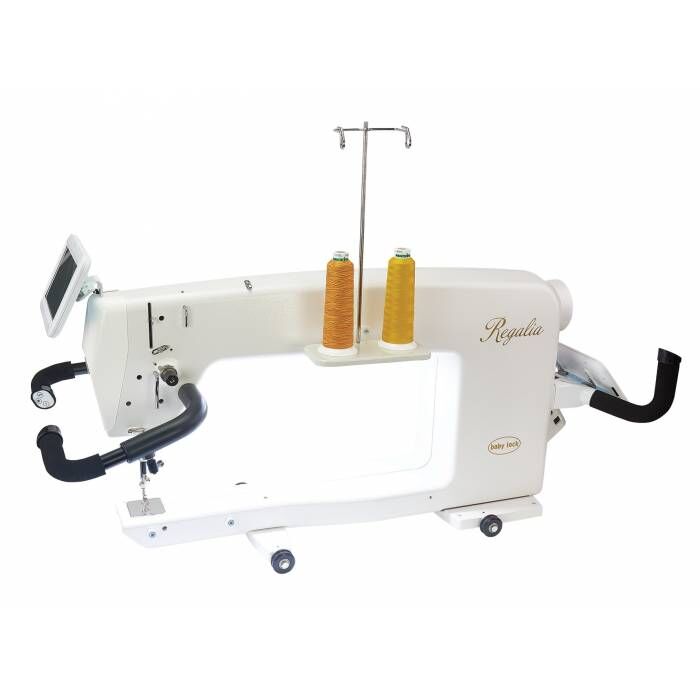 Baby Lock Regalia 20" Longarm Machine,Baby Lock Regalia 20" Longarm Machine on Kinetic Frame,Baby Lock Regalia 20" Longarm Machine,Baby Lock Regalia 20" Longarm Machine,Baby Lock Regalia 20" Longarm Machine with Rear Handle Bars,Baby Lock Regalia 20" Longarm Machine - with FREE 60-Day Trial of Online Sewing Classes (BA-BLRG20-BLKF + BLOK60D) ,Baby Lock Regalia 20" Longarm Machine,Baby Lock Regalia 20" Longarm Machine on Kinetic Frame