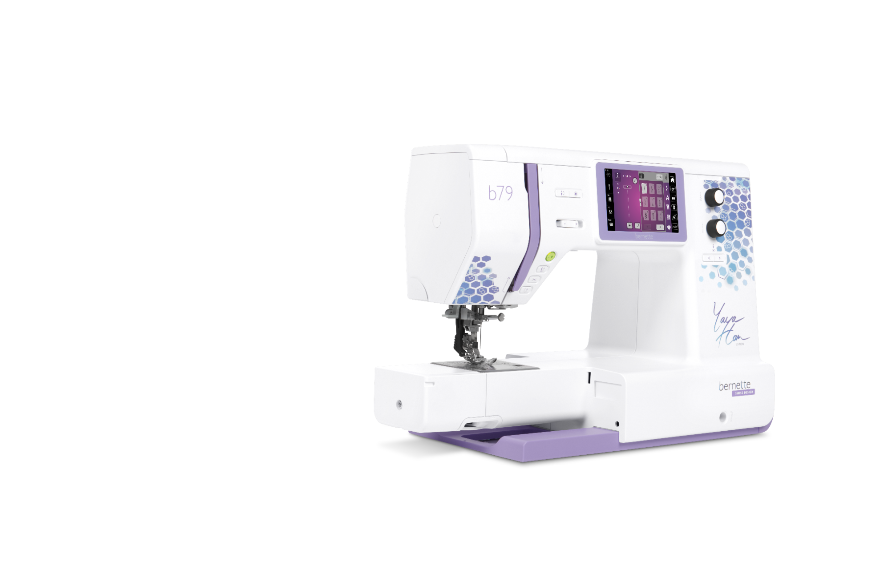 Bernette B79 Yaya Han Edition Sewing & Embroidery Machine with FREE Gifts (23GWP.79YAYA + SPR020FAV + SPR019LB)