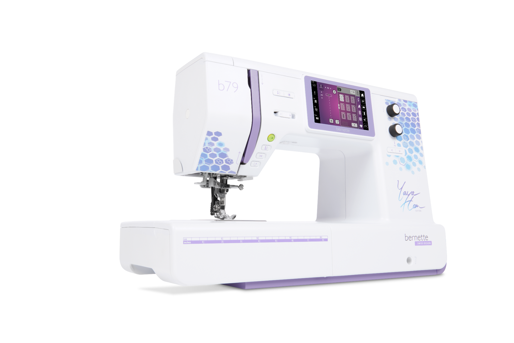 Bernette B79 Yaya Han Edition Sewing & Embroidery Machine with FREE Gifts (23GWP.79YAYA + SPR020FAV + SPR019LB)