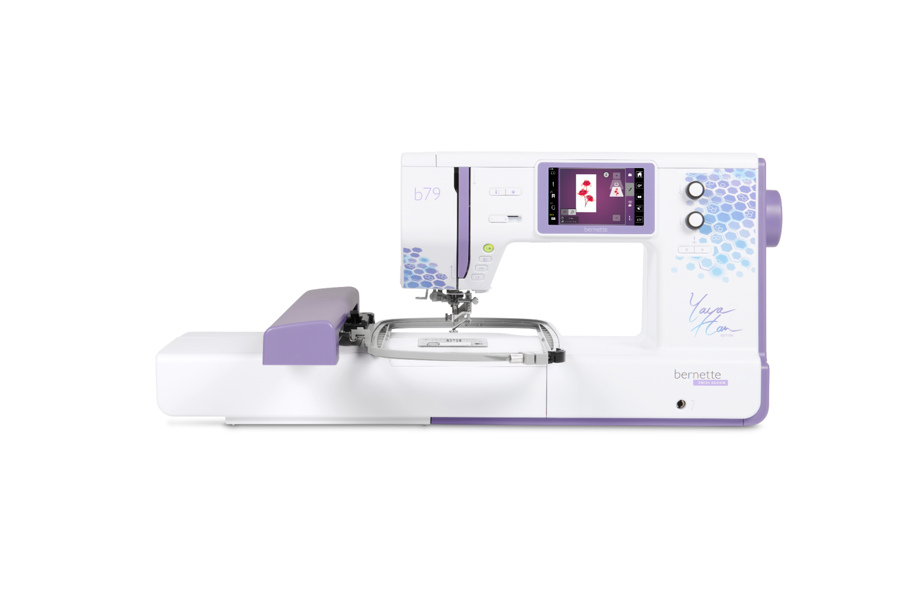 Bernette B79 Yaya Han Edition Sewing & Embroidery Machine with FREE Gifts (23GWP.79YAYA + SPR020FAV + SPR019LB)