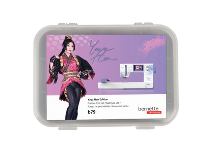 Bernette B79 Yaya Han Edition Sewing & Embroidery Machine with FREE Gifts (23GWP.79YAYA + SPR020FAV + SPR019LB)