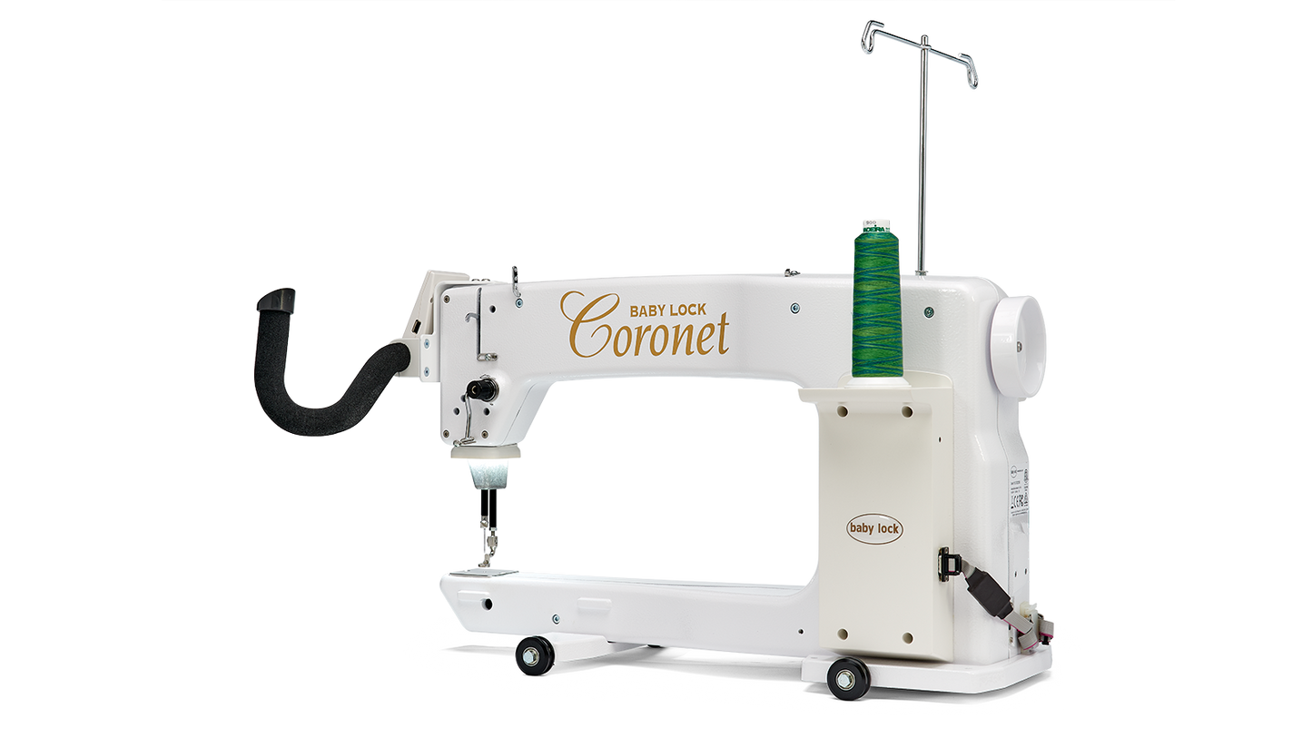 Baby Lock Coronet 16" Longarm Quilting Machine - with FREE Gifts (BLCT16-RB + U35118 + BA-LOK60D)