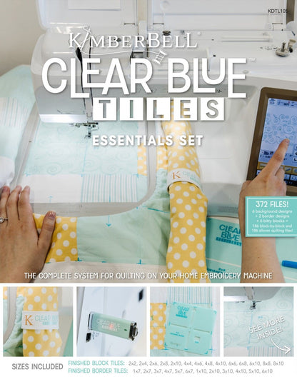 Kimberbell Clear Blue Tiles Essentials Set,Kimberbell Clear Blue Tiles Essentials Set,Kimberbell Clear Blue Tiles Essentials Set