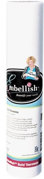 Embellish Fusible Bold Tearaway-20" x 10yrds
