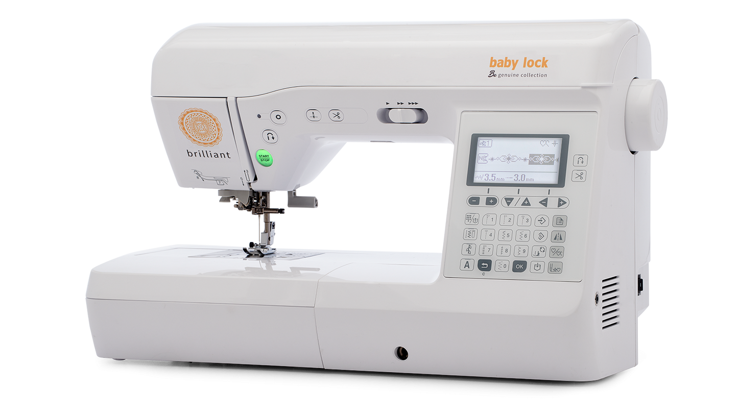 Baby Lock Brilliant Sewing & Quilting Machine - with FREE Gifts (BA-LOK60D + ES-BESB)