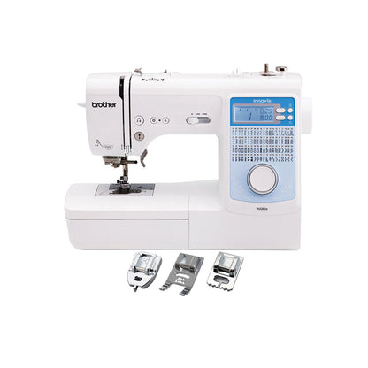 Brother Innov-is NS80E Sewing Machine and Ditto Sewing Pattern Projector - with FREE Gifts (SA102 + SA194 + SA158)