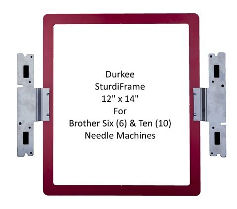 Brother Sturdy Frame by Durkee 12" x 14" for Multi Needle Embroidery Machines