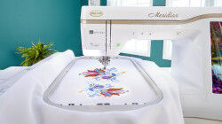 Baby Lock Meridian Dedicated Embroidery Machine - with FREE Online Sewing Classes (BA-LOK60D)