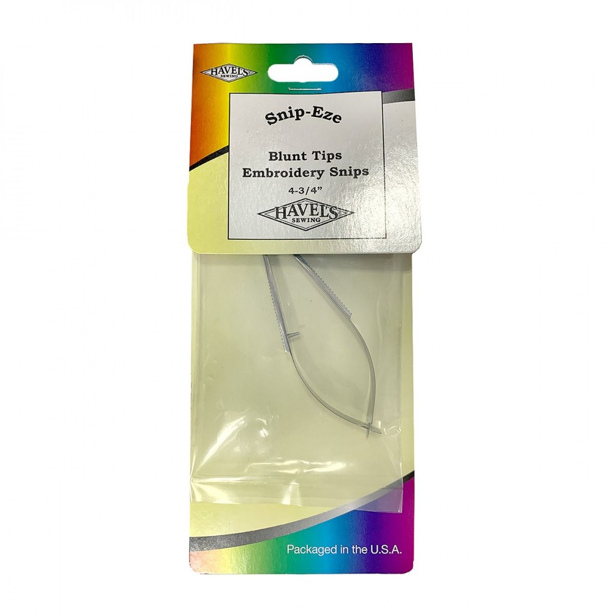 Scissors Havel 4.75in Blunt Snip in Package,Scissors Havel 4.75in Blunt Snip