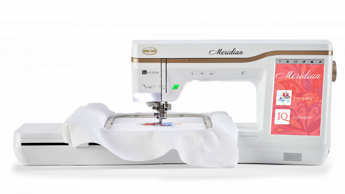 Baby Lock Meridian Dedicated Embroidery Machine - with FREE Online Sewing Classes (BA-LOK60D)