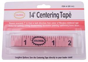 Colonial Long Arm Centering Tape