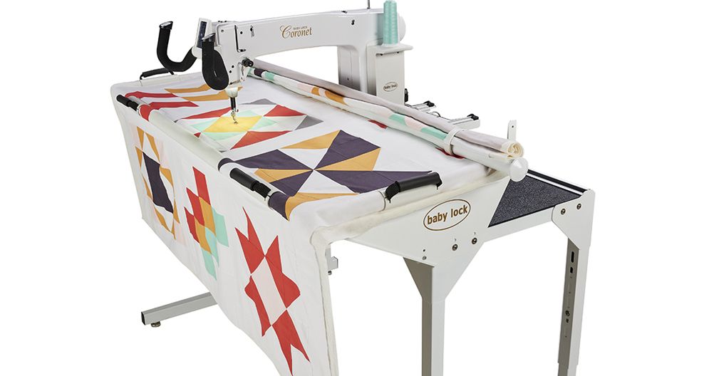 Baby Lock Coronet 16" Longarm Quilting Machine - with FREE Gifts (BLCT16-RB + U35118 + BA-LOK60D)