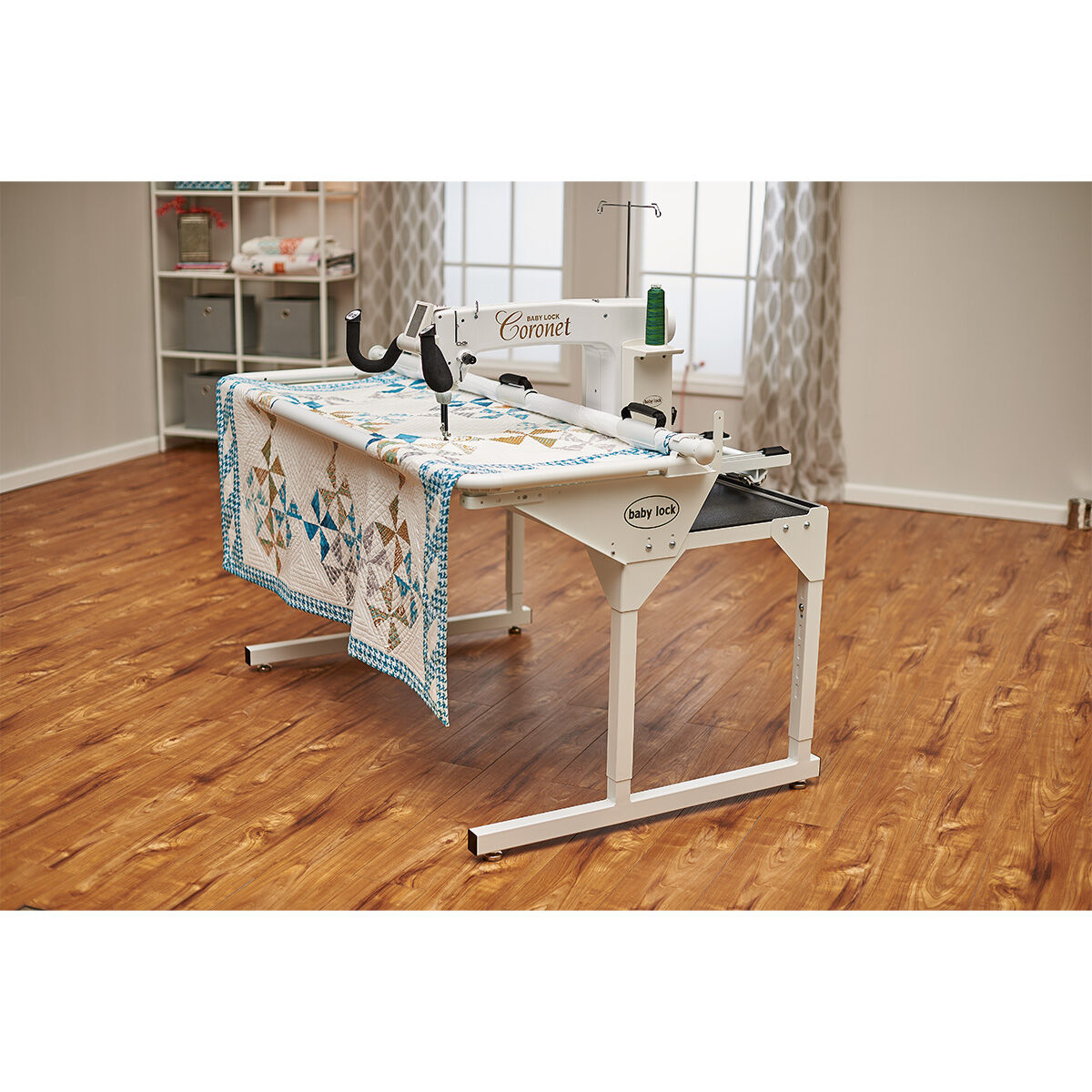 Baby Lock Coronet 16" Longarm Quilting Machine - with FREE Gifts (BLCT16-RB + U35118 + BA-LOK60D)