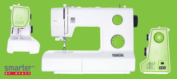 ,,,Smarter by Pfaff 140s Sewing Machine with FREE Dream World Sew Steady Junior 11.5" x 15" Custom Acrylic Extension Table