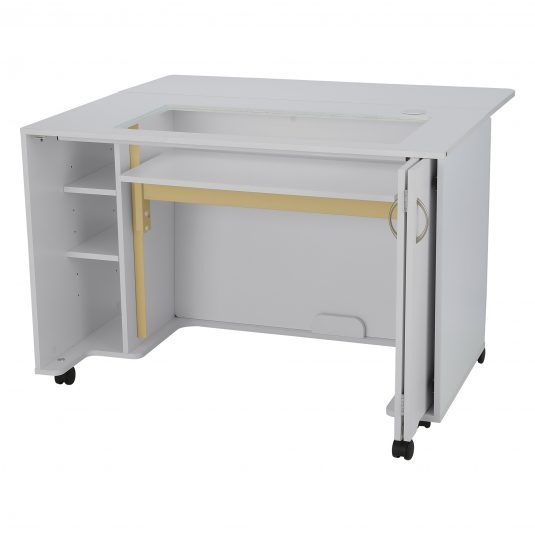 Kangaroo Mod Electric Sewing Cabinet and Embroidery Storage Cabinet Studio Set