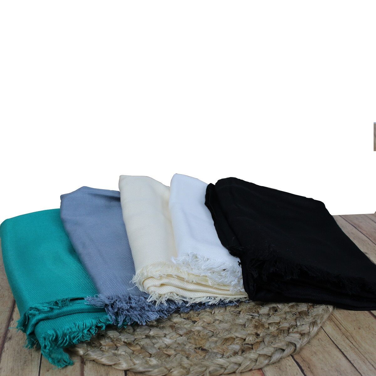 RNK Fauxmina Scarf Gray 22"x72",RNK Fauxmina Scarf Black 22"x72"