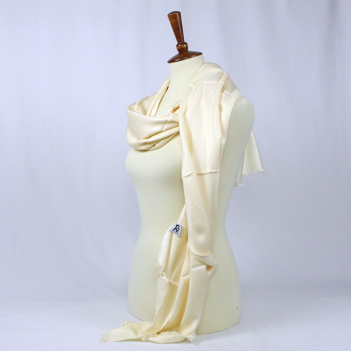 RNK Fauxmina Scarf Yellow 22"x72"