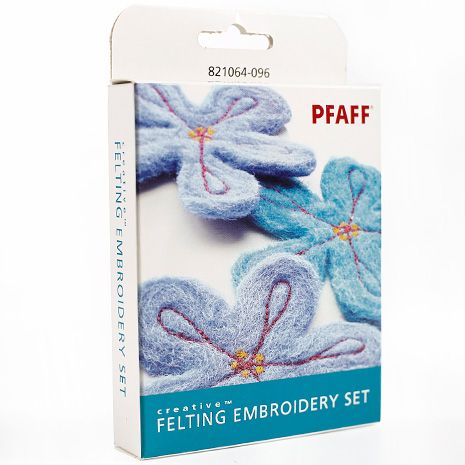 Pfaff Creative Felting Embroidery Set 821068096