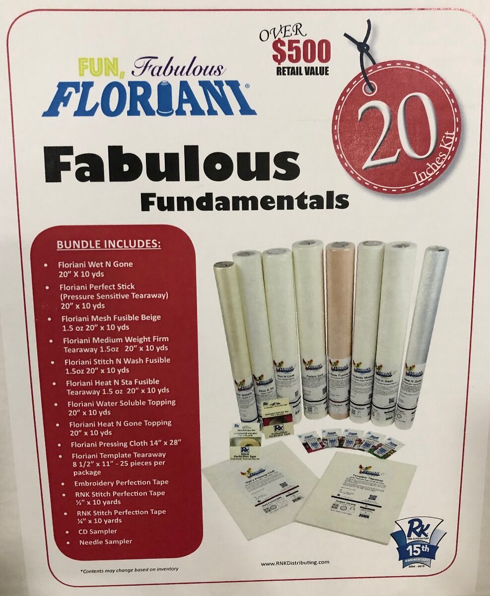 ,,Floriani Fabulous Fundamentals 20" Kit,Floriani Fabulous Fundamentals 20" Kit