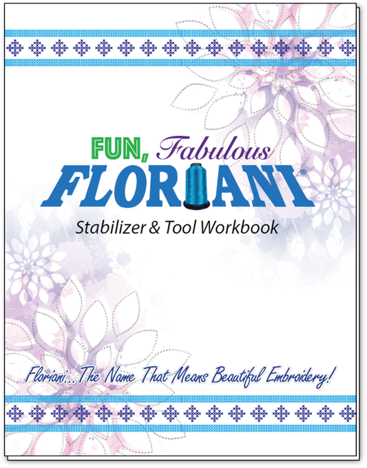 Floriani Stabilizer and Tool Workbook USB Contents,Floriani Stabilizer and Tool Workbook USB