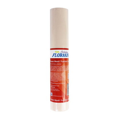 Floriani Power Mesh Fusible - Nude,Floriani Power Mesh Fusible - Nude 15"x10yd