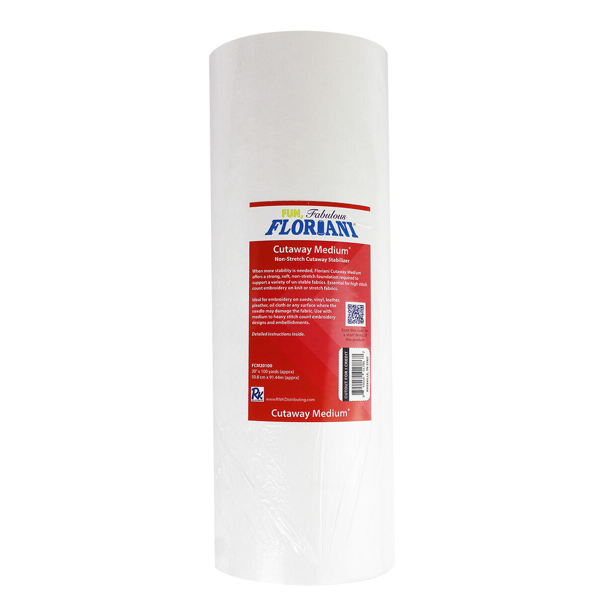 Floriani Logo,Floriani Stabilizer Cutaway Medium,Floriani Stabilizer Cutaway Medium 20" x 10yds Fusible,Floriani Stabilizer Cutaway Medium 15" x 10yds Fusible,Floriani Stabilizer Cutaway Medium 20" x 100yds