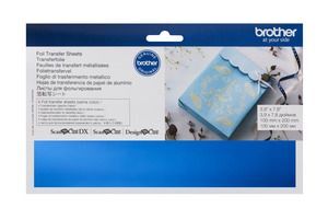 ScanNCut Foil Transfer Sheets- Blue,ScanNCut Foil Transfer Sheets