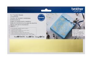 ScanNCut Foil Transfer Sheets- Gold,ScanNCut Foil Transfer Sheets