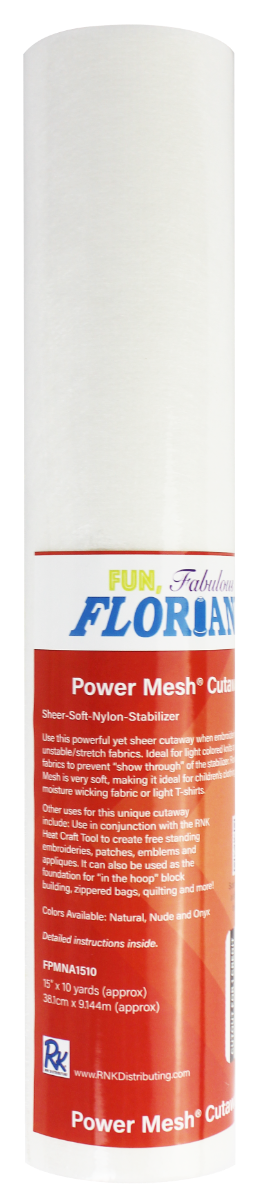 How to Use Floriani No Show Mesh Non Fusible 